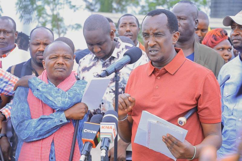 File image of Narok Governor Patrick Ntutu.